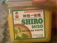 Mängden socker i Shiro Miso Soybean Paste