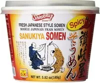 Mängden socker i Noodle inst cup somen sanuki spicy sk
