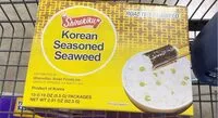 Mängden socker i Korean Seasoned Seaweed