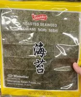 Mängden socker i Roasted seaweed