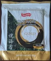 Mängden socker i Yaki Nori Roasted Seaweed