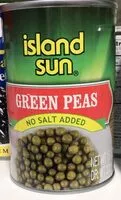 Mängden socker i Green Peas no salt added