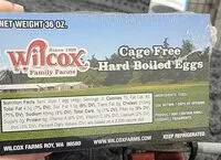 Mängden socker i Hard boiled egg