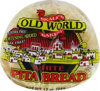 Mängden socker i White pita bread