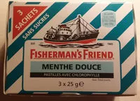 Mängden socker i pastilles avec chlorophylle