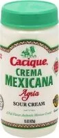 Mängden socker i Crema Mexicana Agria Sour Cream