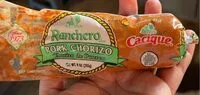 Mängden socker i Ranchero Pork chorizo