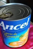Mängden socker i Cascos de naranja en almíbar