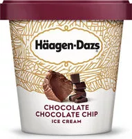 Mängden socker i Chocolate chip ice cream