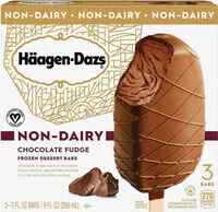 Mängden socker i Haagen dazs non-dairy bar chocolate fudge frozen dessert
