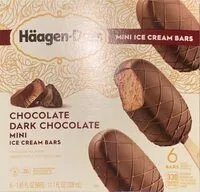 Mängden socker i Chocolate dark chocolate mini ice cream bars