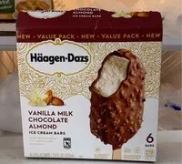 Mängden socker i Häagen-Danz ice cream