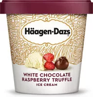 Mängden socker i White chocolate raspberry truffle ice cream