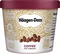 Mängden socker i Gluten free coffee ice cream cup