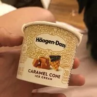 Mängden socker i Haagen dazs caramel cone ice cream