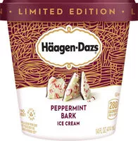 Mängden socker i Haagen dazs peppermint bark ice cream