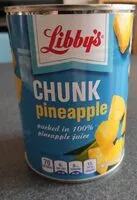 Mängden socker i Chunk pineapple