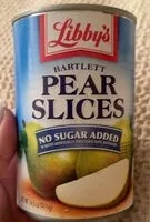 Mängden socker i Pear Slices