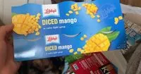 Mängden socker i Dieced mangos