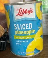 Mängden socker i Sliced pineapple