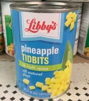 Mängden socker i pineapple tidbits