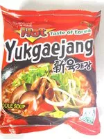 Mängden socker i Samsung Foods Yukgaejang Hot Mushroom Flavour Noodle Soup 120G