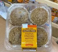 Mängden socker i Gluten Free Pumpkin Streusel Muffins