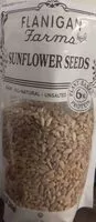 Mängden socker i Flannigan Farms Sunflower Seeds