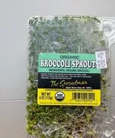 Mängden socker i Organic Broccoli Sprouts