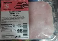 Mängden socker i Jamon cocido