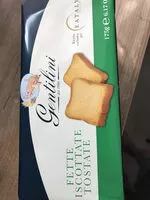 Mängden socker i Fette Biscottate Tostate