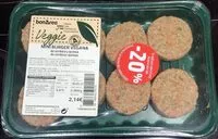 Mängden socker i Mini burger vegana