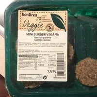 Mängden socker i Mini burguer vegana