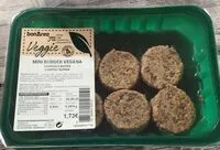 Mängden socker i Mini Hamburguesa vegana