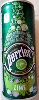 Mängden socker i Perrier, sparkling natural mineral water, lime