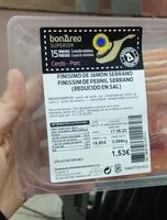 Mängden socker i Finísimo de jamón serrano
