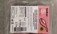 Mängden socker i Finísimo de jamón serrano 25% menos de sal