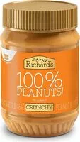 Mängden socker i Crunchy peanut butter