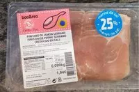 Mängden socker i Finisimo de jamon serrano (reducido en sal)