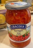 Mängden socker i Red Peppers Pickled In Vinegar