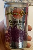 Mängden socker i Grape juice