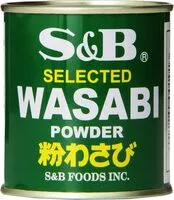 Mängden socker i Wasabi powder oz cans