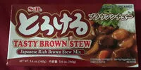 Mängden socker i S&B Japanese rich brown Stew mix