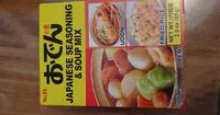 Mängden socker i S&b, japanese seasoning & soup mix