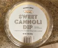 Mängden socker i Sweet cannoli dip