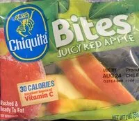 Mängden socker i bites juicy red apple