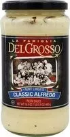 Mängden socker i Delgrosso aunt lindas classic alfredo sauce