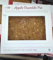 Mängden socker i Apple crumble pie