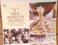 Mängden socker i Ham & Mushroom Tagliatelle