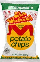 Mängden socker i The Weekender Kitchen Fresh Potato Chips